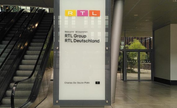 Eingang RTL Group Köln